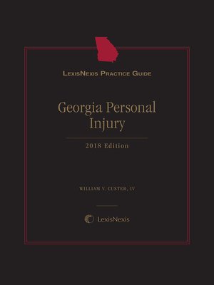cover image of LexisNexis Practice Guide: Georgia Personal Injury